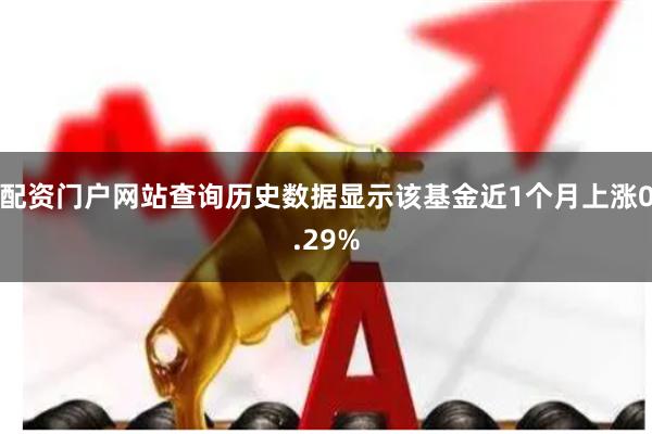 配资门户网站查询历史数据显示该基金近1个月上涨0.29%